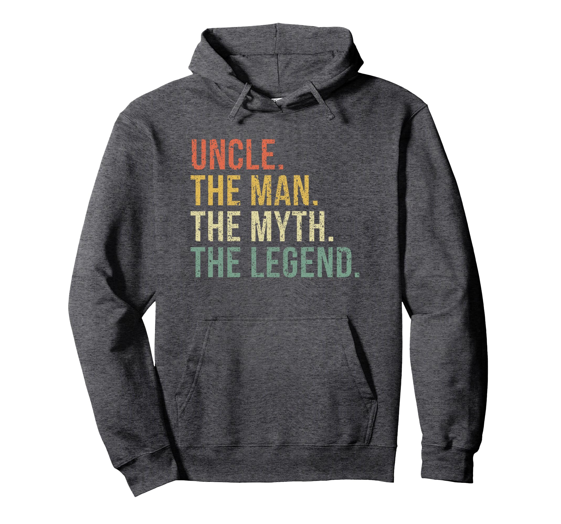 Uncle Myth Legend Gift Uncles Hoodie - Graphic Print Unisex - T-Shirt, Sweatshirt, Hoodie