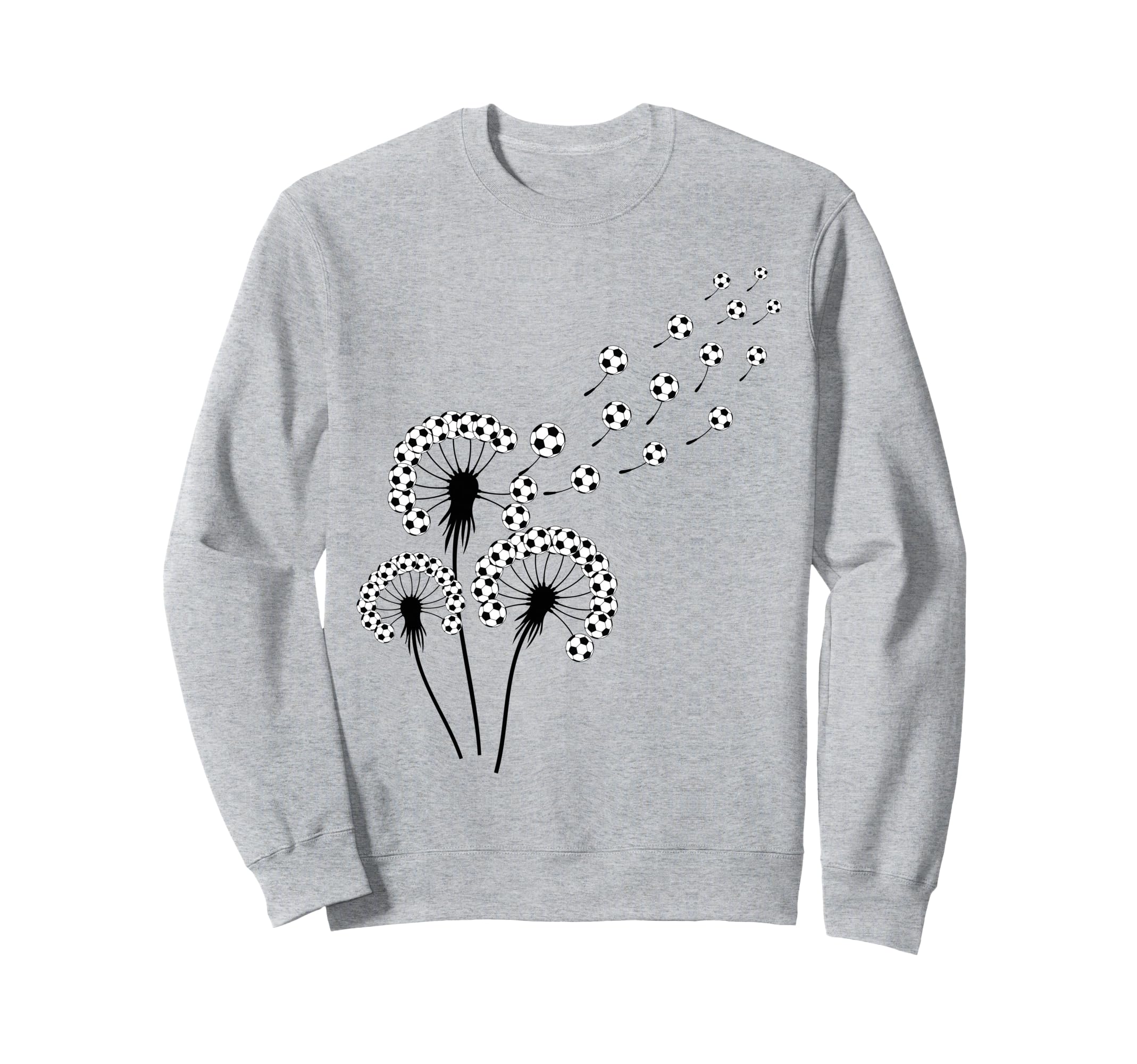 Dandelion Soccer Ball Soccer Player Sweatshirt - Streetwear Style Unisex - T-Shirt, Sweatshirt, Hoodie