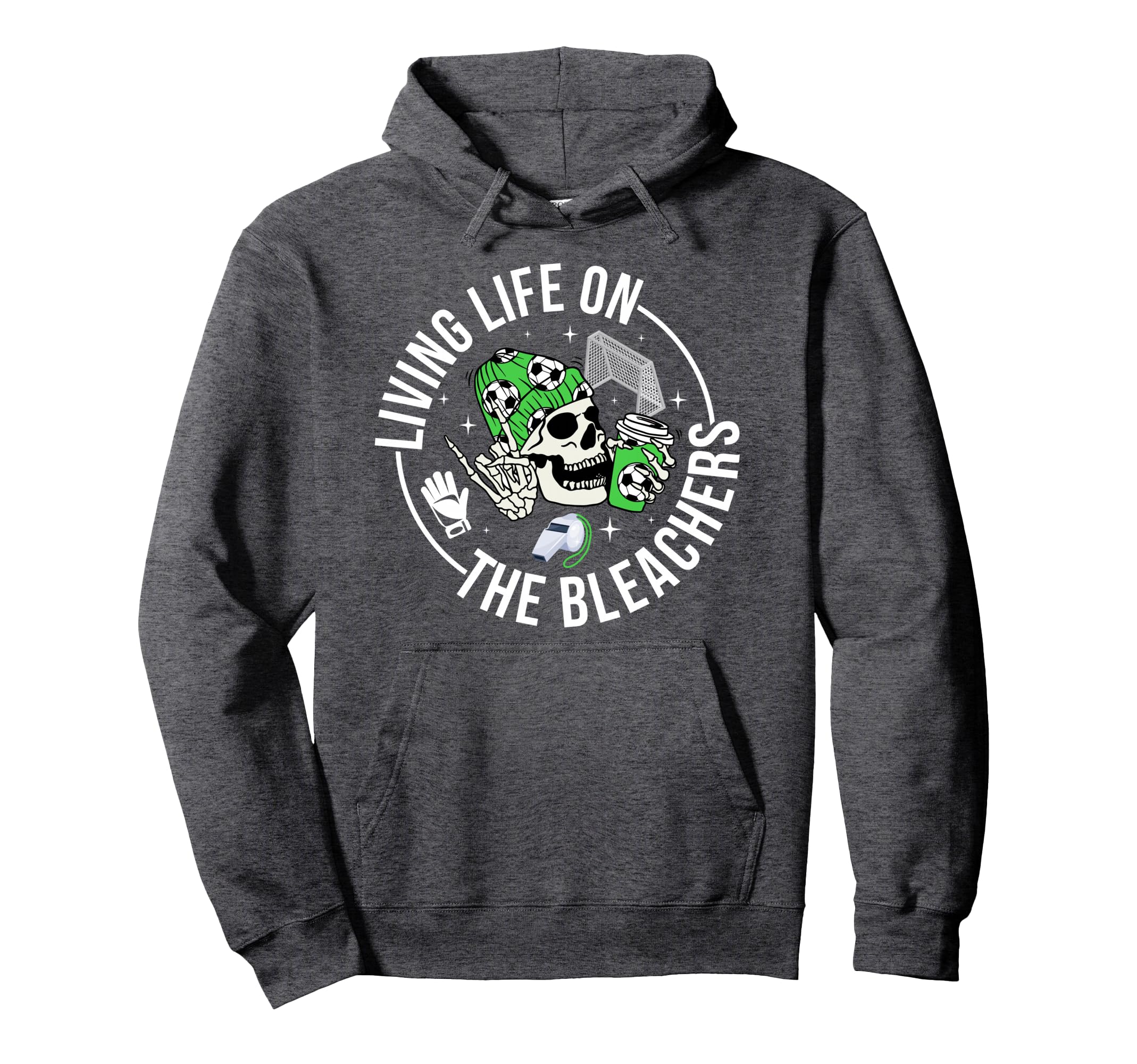 Bleachers Soccer Keeper Mom Soccer Hoodie - Trendy Graphic for Adults - T-Shirt, Sweatshirt, Hoodie