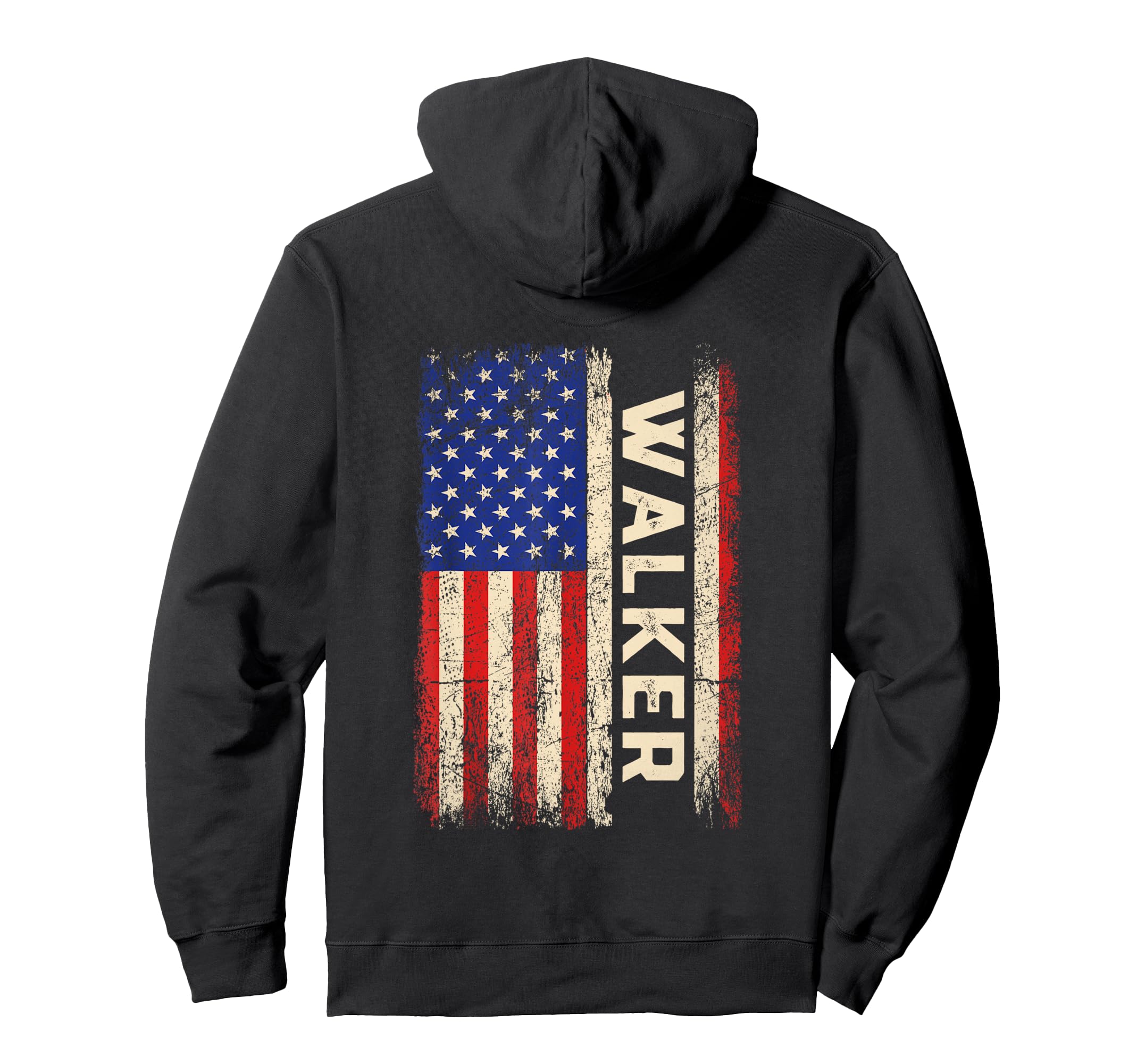 Walker Last Name Walker Name American Hoodie - Graphic Print for Adults - T-Shirt, Sweatshirt, Hoodie