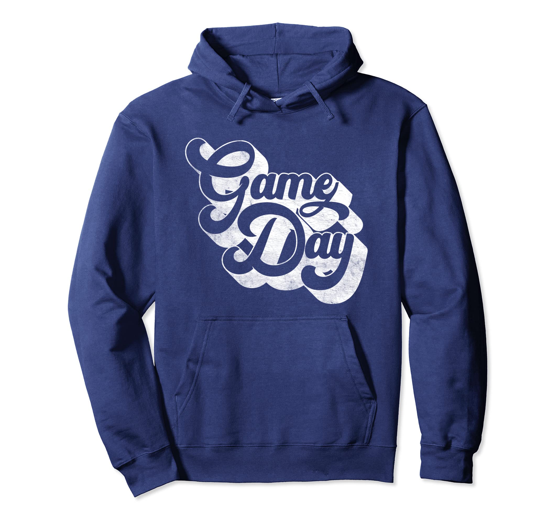 Game Day White Sports Soccer Football Hoodie - Unique Graphic for Adults - T-Shirt, Sweatshirt, Hoodie