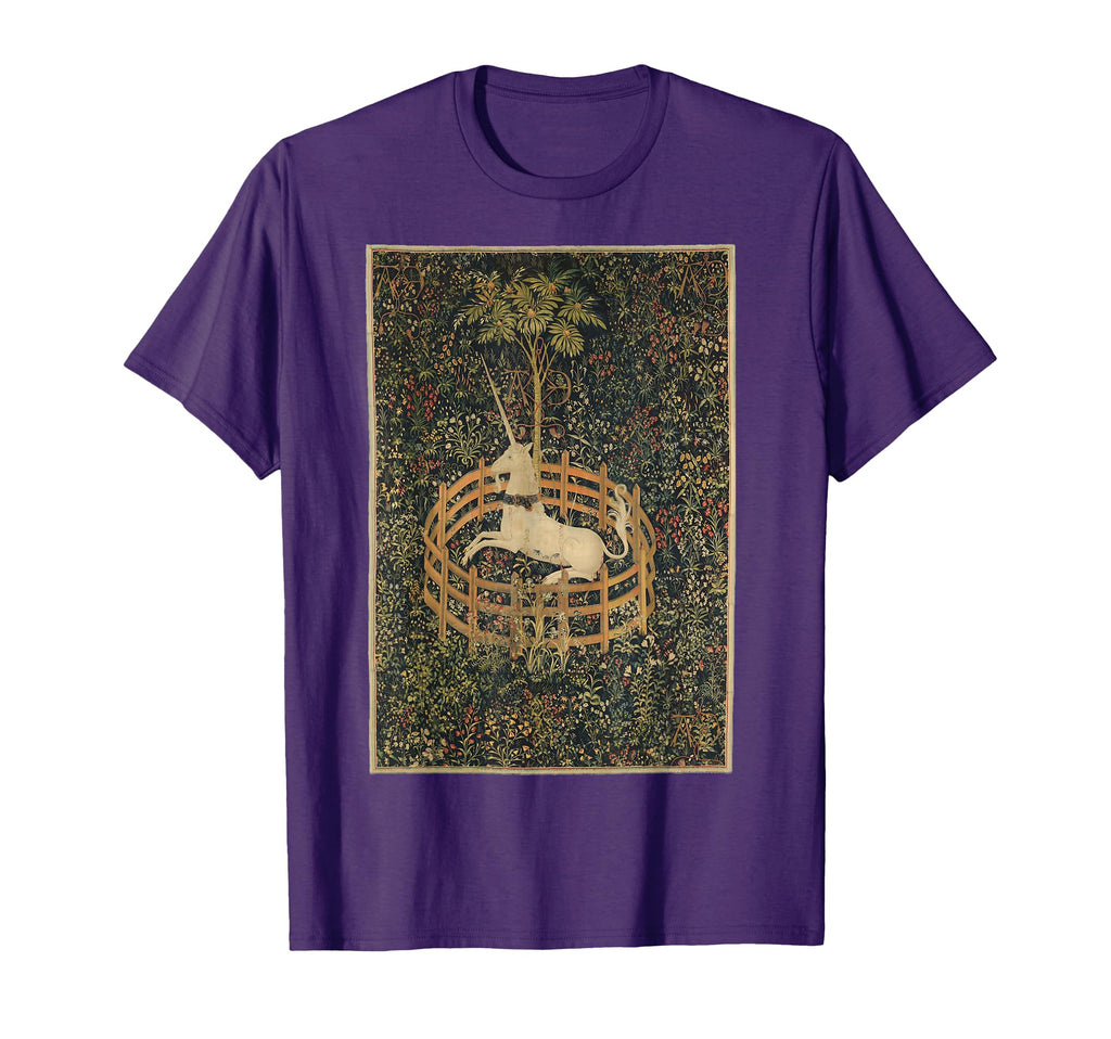 Unicorn Captivity Unicorn Tapestries T-Shirt - Minimalist Print for Adults - T-Shirt, Sweatshirt, Hoodie