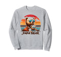 Papa Bear Sunglasses Funny Bear Sweatshirt - Fun Novelty Design Men Women - T-Shirt, Sweatshirt, Hoodie