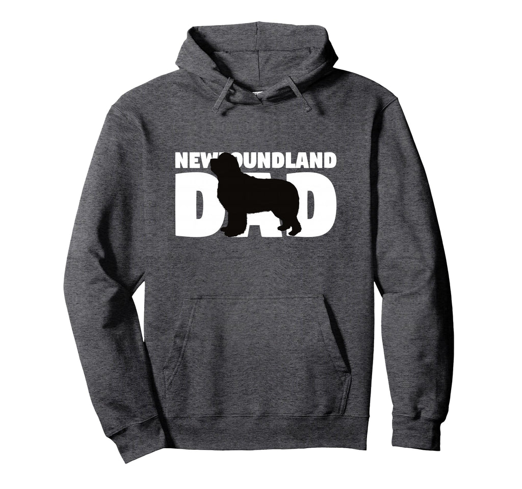 Newfoundland Dad Dog Father Newfoundland Hoodie - Unique Graphic Men Women - T-Shirt, Sweatshirt, Hoodie
