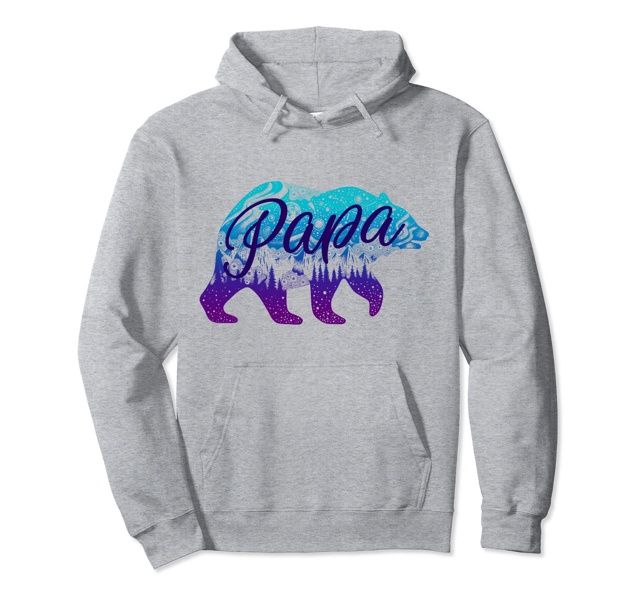 Dad Myth Legend I Love You Dad Papa Bear Hoodie - Custom Art Print Unisex - T-Shirt, Sweatshirt, Hoodie