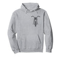 Motorcycle Mens Biker Hoodie - Custom Art Print Unisex - T-Shirt, Sweatshirt, Hoodie