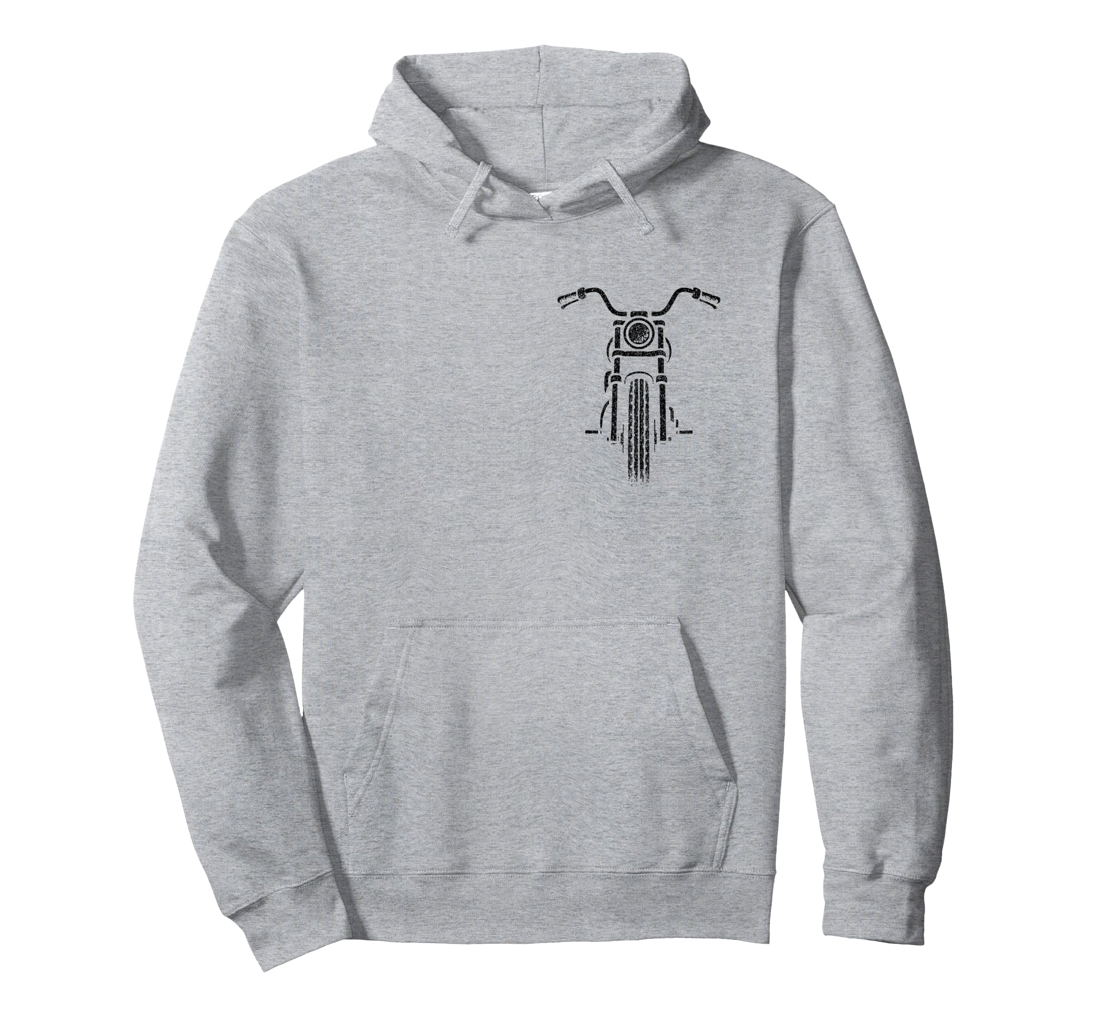 Motorcycle Mens Biker Hoodie - Custom Art Print Unisex - T-Shirt, Sweatshirt, Hoodie