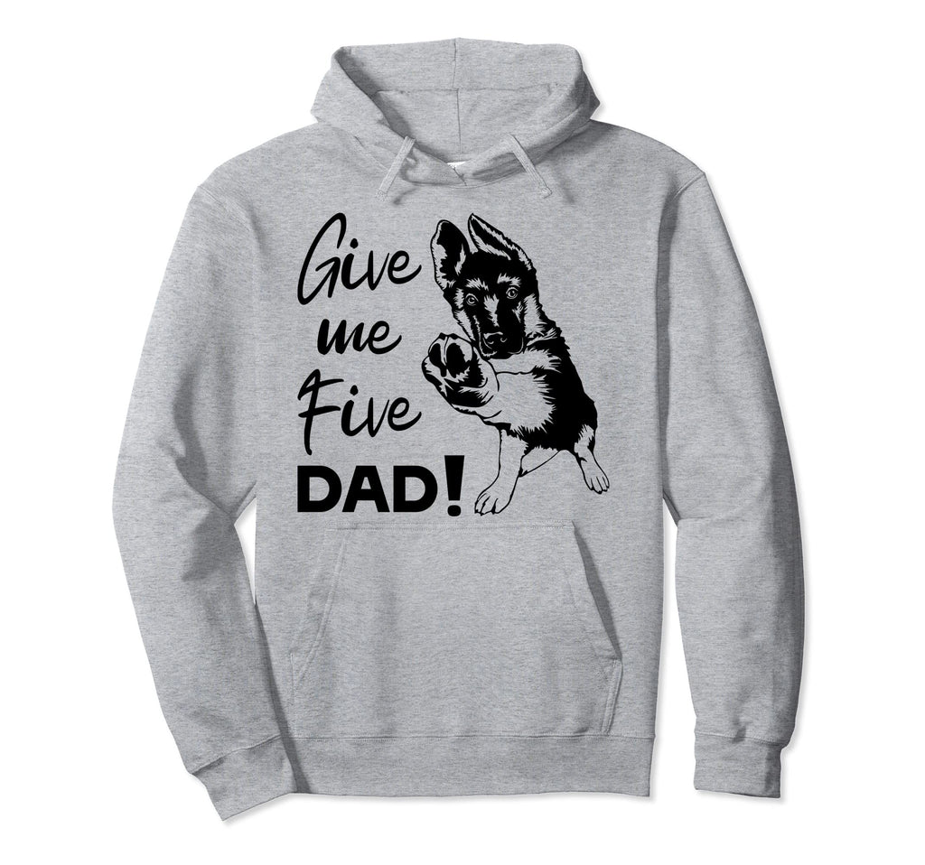 Funny German Shepherd Dog Dad Hoodie - Graphic Print Men Women - T-Shirt, Sweatshirt, Hoodie