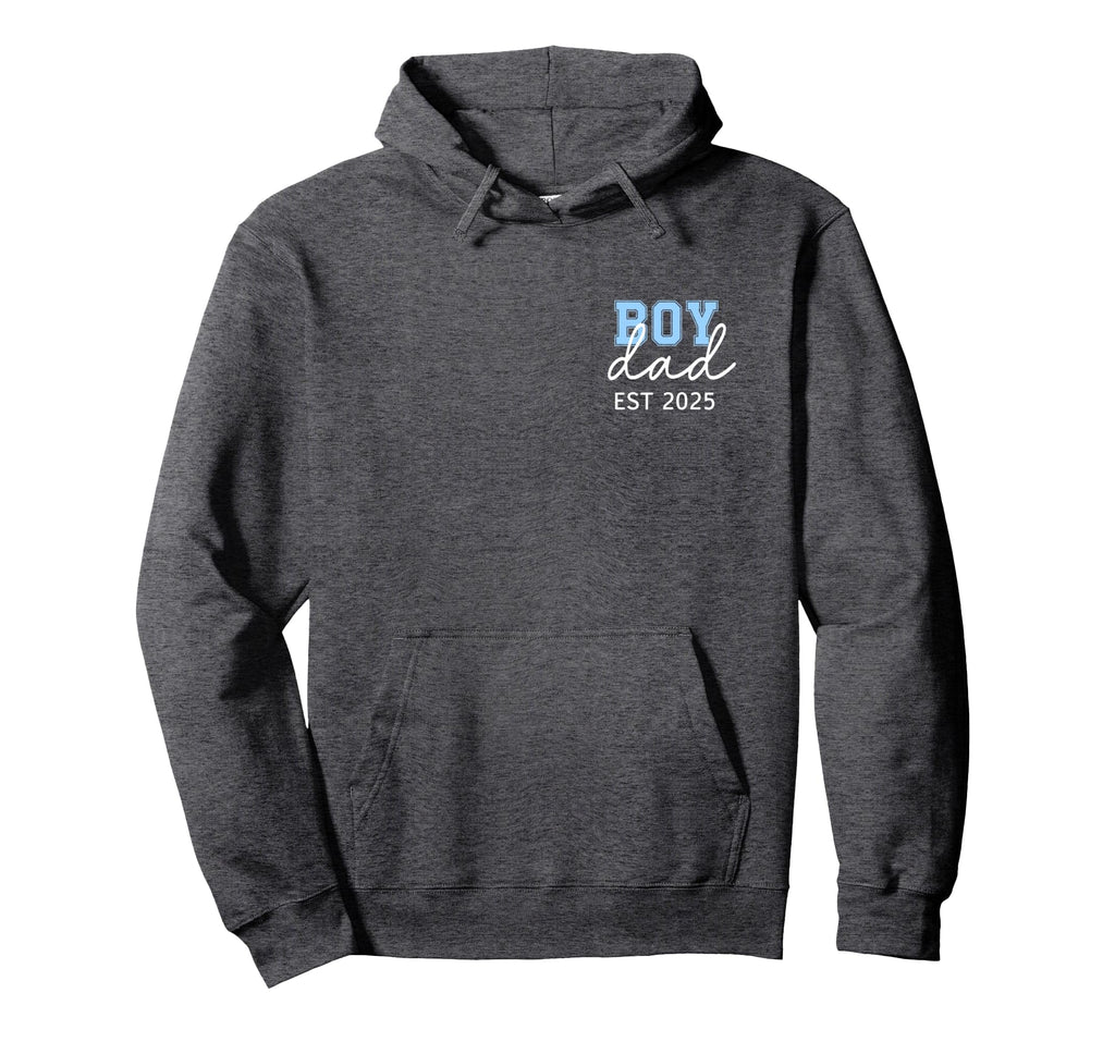Dad Est 2025 Reveal New Daddy First Hoodie - Aesthetic Graphic Unisex - T-Shirt, Sweatshirt, Hoodie