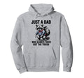 Just Dad Who Always Takes Out Trash Hoodie - Custom Art Print Unisex - T-Shirt, Sweatshirt, Hoodie