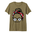 Soccer Bandana Sunglasses Mom Life T-Shirt - Novelty Apparel for Adults - T-Shirt, Sweatshirt, Hoodie