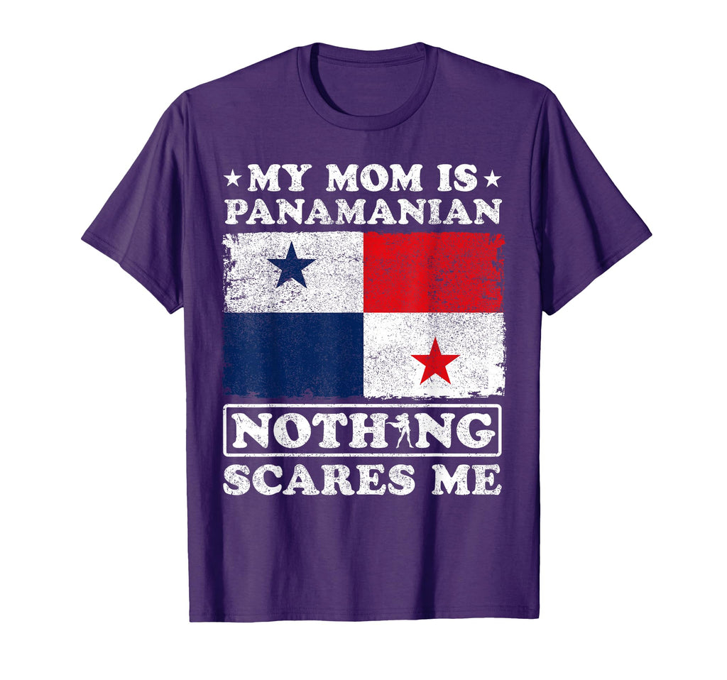My Mom Is Panamanian Nothing Scares Me T-Shirt - Unique Graphic for Adults - T-Shirt, Sweatshirt, Hoodie