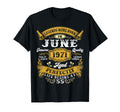 Legends Were Born June 1971 55Th Birthday T-Shirt - Unique Graphic Unisex - T-Shirt, Sweatshirt, Hoodie