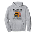 Trucker Driving Dad Trucker Father Truck Hoodie - Unique Graphic Unisex - T-Shirt, Sweatshirt, Hoodie
