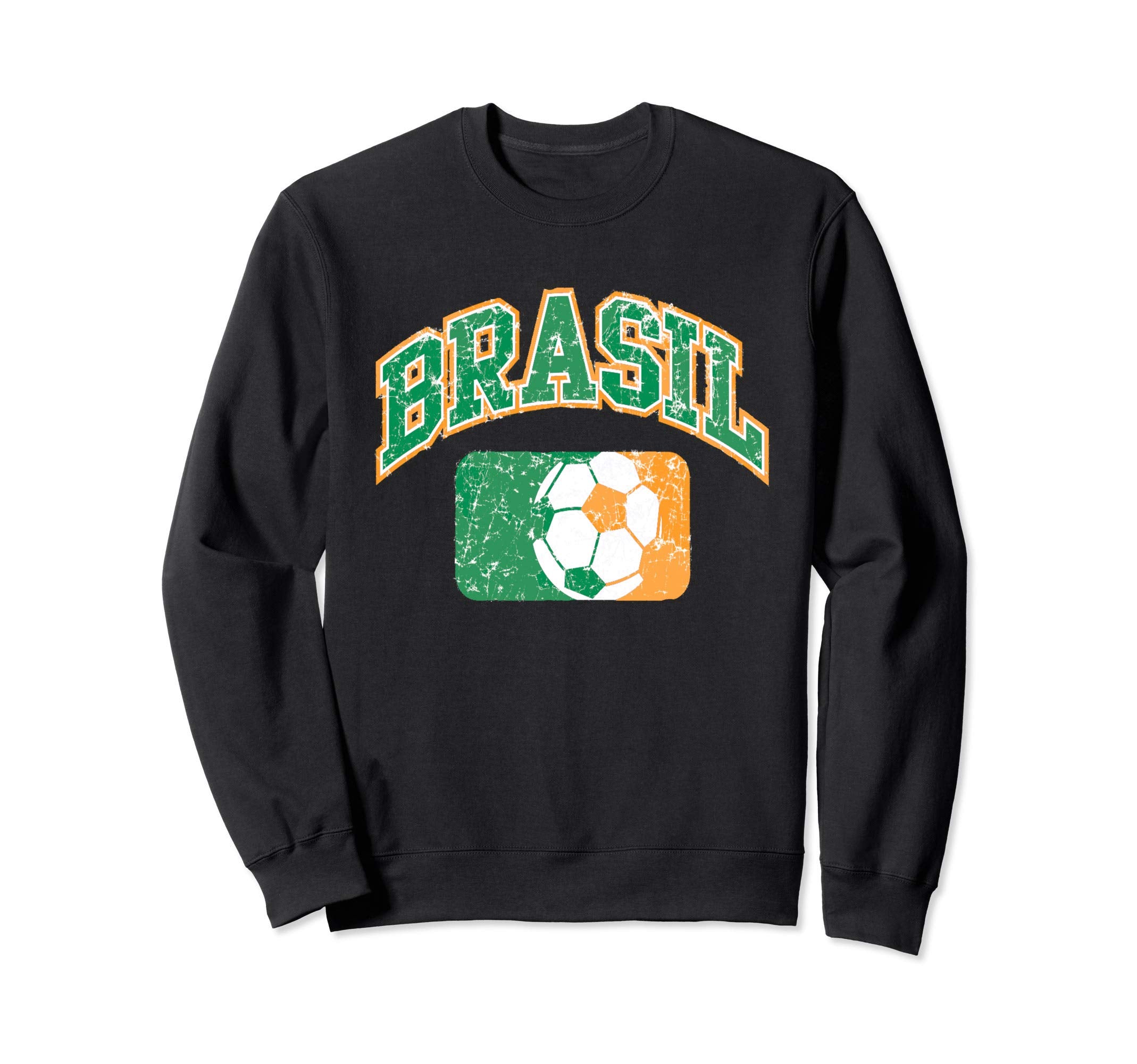 Brasil Brazil Futbol Soccer Sweatshirt - Unique Graphic for Adults - T-Shirt, Sweatshirt, Hoodie