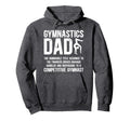 Gymnastics Dad Definition Gymnastics Hoodie - Aesthetic Graphic Men Women - T-Shirt, Sweatshirt, Hoodie