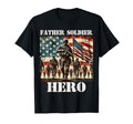 Proud Father Son Daughter Wife Army T-Shirt - Custom Art Print Unisex - T-Shirt, Sweatshirt, Hoodie