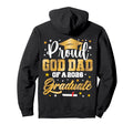 Proud God Dad 2026 Graduate Awesome Hoodie - Minimalist Print for Adults - T-Shirt, Sweatshirt, Hoodie