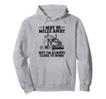 Trucker Driving Dad Trucker Father Truck Hoodie - Trendy Graphic Unisex - T-Shirt, Sweatshirt, Hoodie