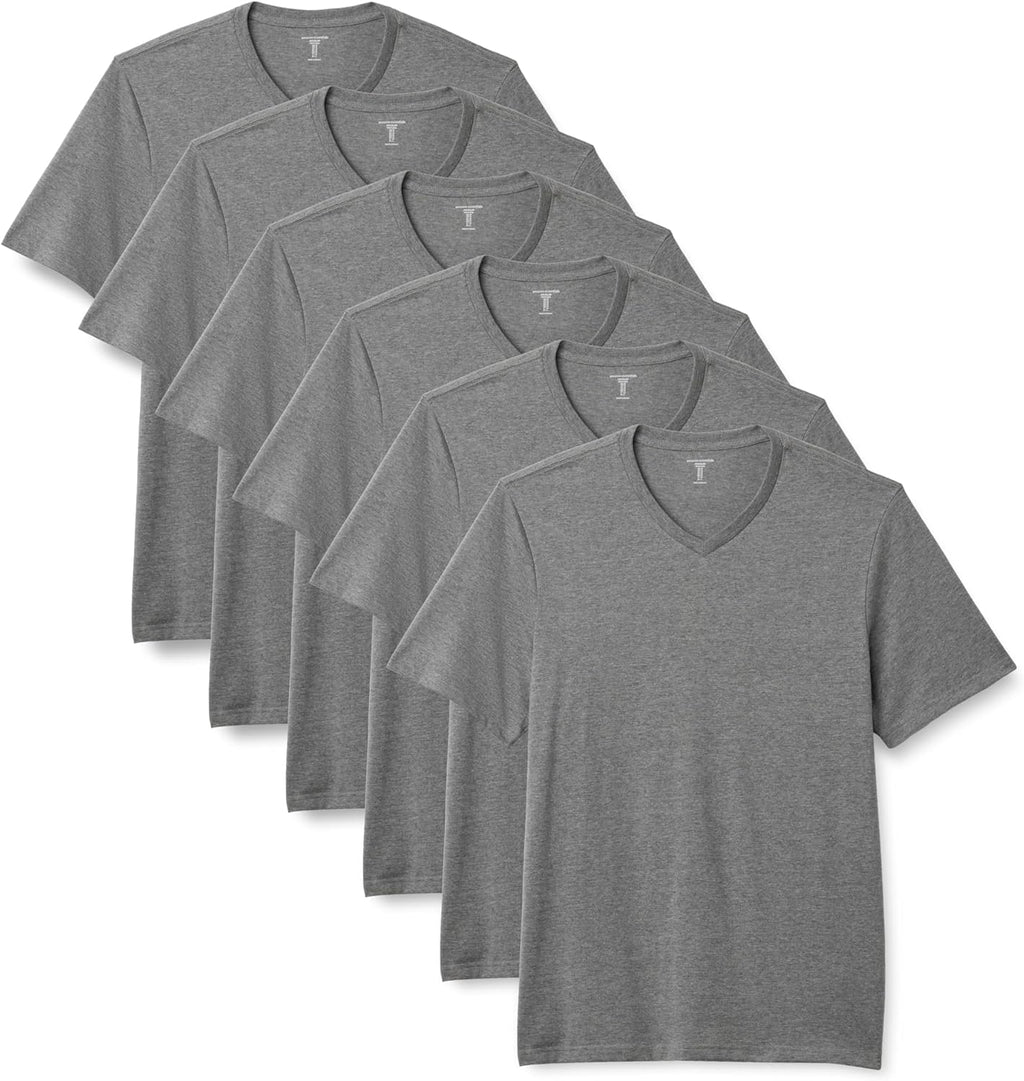 Men's Regular-Fit Short-Sleeve Pack of 6 - Adult & Kids T-Shirts, Sweatshirts & Hoodies apparel design preview 1