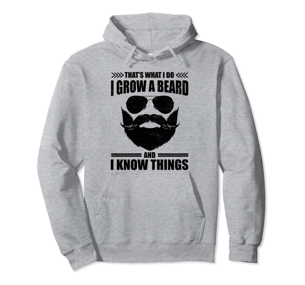 Bearded Dad Funny Beard Lover Bearded Dads Hoodie - Minimalist Print Unisex - T-Shirt, Sweatshirt, Hoodie