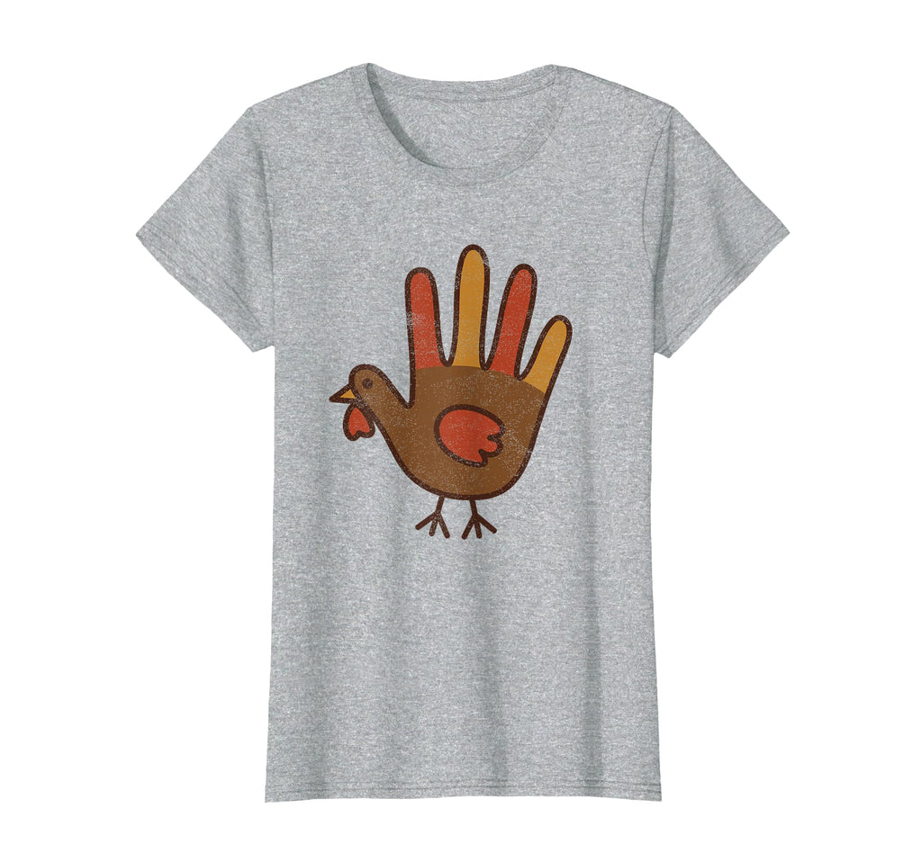 Funny Turkey Hand Thanksgiving T-Shirt - Streetwear Style Men Women - T-Shirt, Sweatshirt, Hoodie