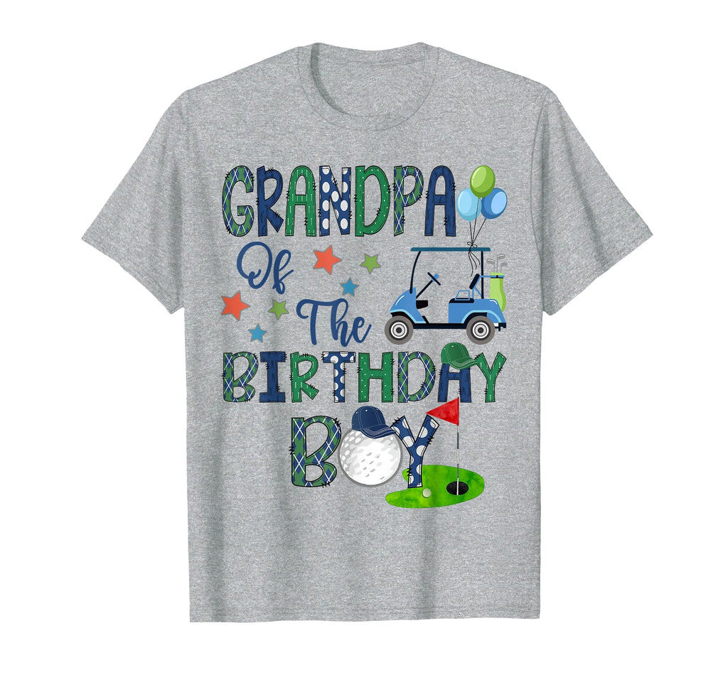 Grandpa Birthday Hole One Golf Lover T-Shirt - Trendy Graphic for Adults - T-Shirt, Sweatshirt, Hoodie