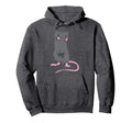 Funny Mouse Headless Halloween Rat Hoodie - Fun Novelty Design Men Women - T-Shirt, Sweatshirt, Hoodie