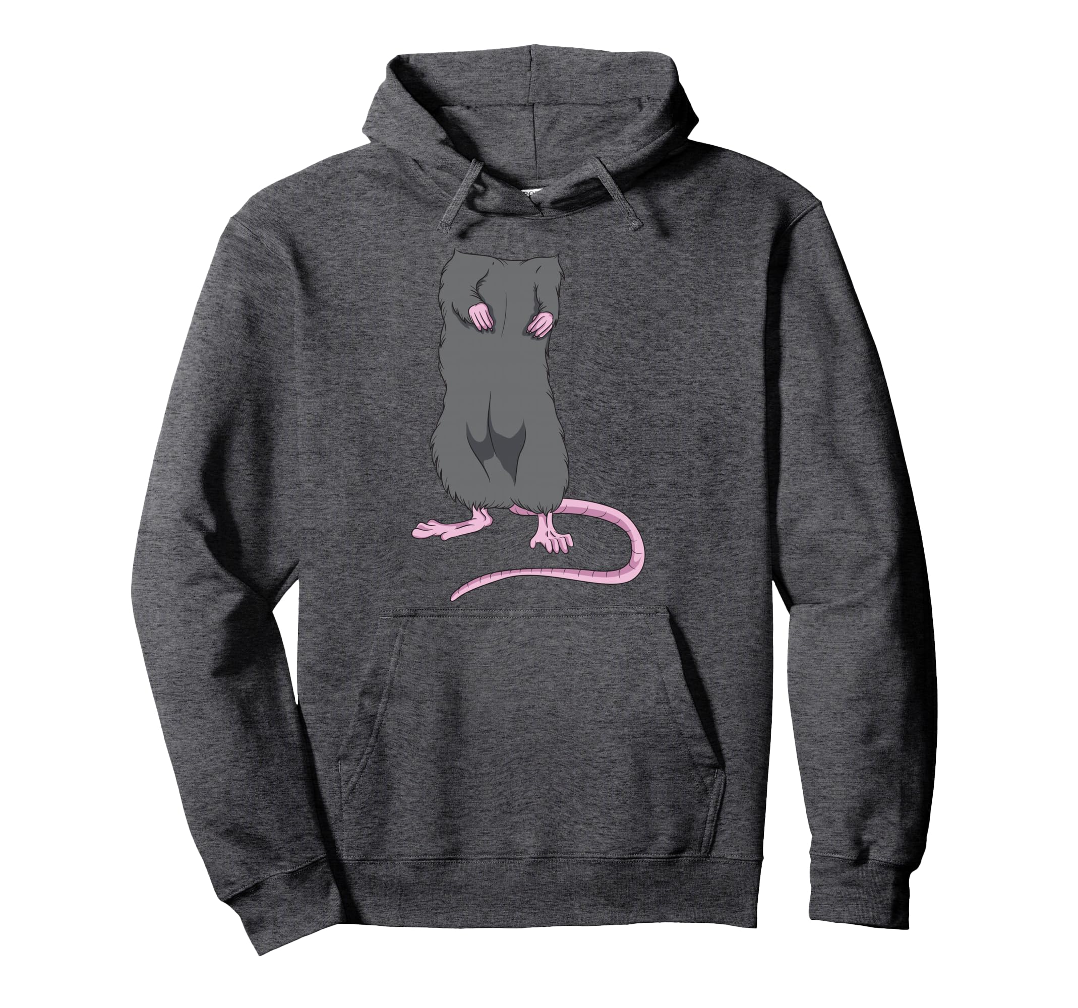 Funny Mouse Headless Halloween Rat Hoodie - Fun Novelty Design Men Women - T-Shirt, Sweatshirt, Hoodie