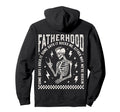 Fatherhood Skeleton Rock Dad Tour Fathers Hoodie - Streetwear Style Unisex - T-Shirt, Sweatshirt, Hoodie