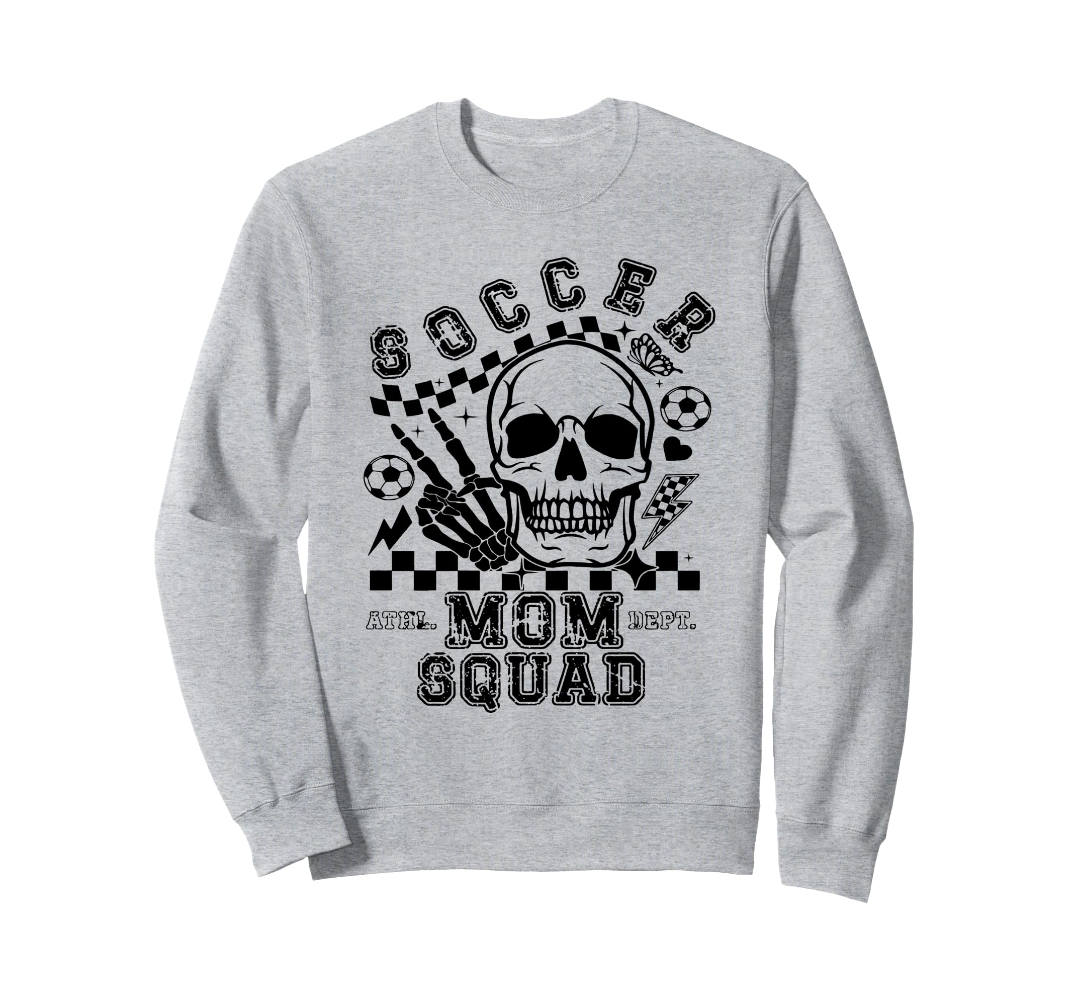 Soccer Mom Squad Sweatshirt - Casual Everyday Wear Unisex - T-Shirt, Sweatshirt, Hoodie