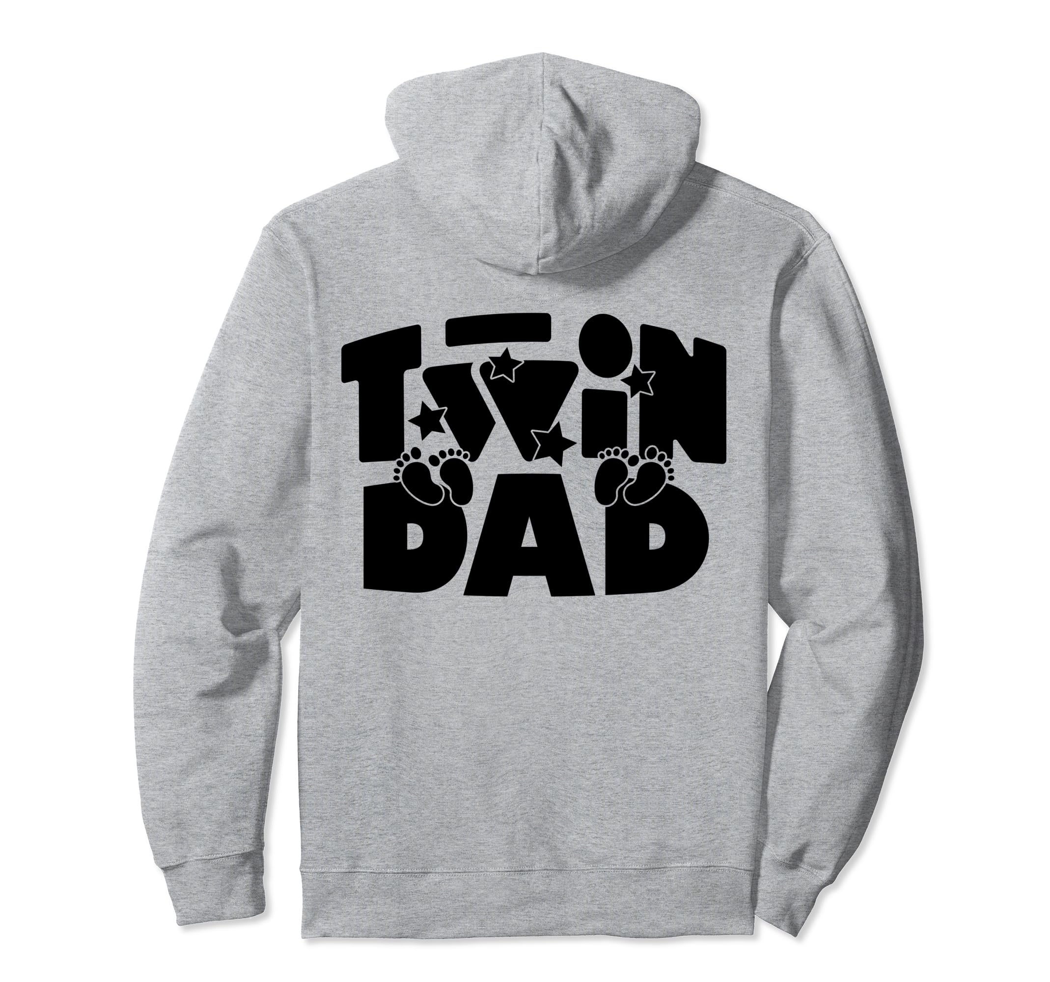 Mnness Twin Dad Fathers Day Funny Sweatshirt - Minimalist Print Unisex - T-Shirt, Sweatshirt, Hoodie