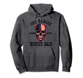 One Badass Bonus Dad Step Dad Usa Hoodie - Casual Everyday Wear Unisex - T-Shirt, Sweatshirt, Hoodie