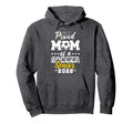 Proud Mom Soccer Senior 2026 Hoodie - Custom Art Print for Adults - T-Shirt, Sweatshirt, Hoodie