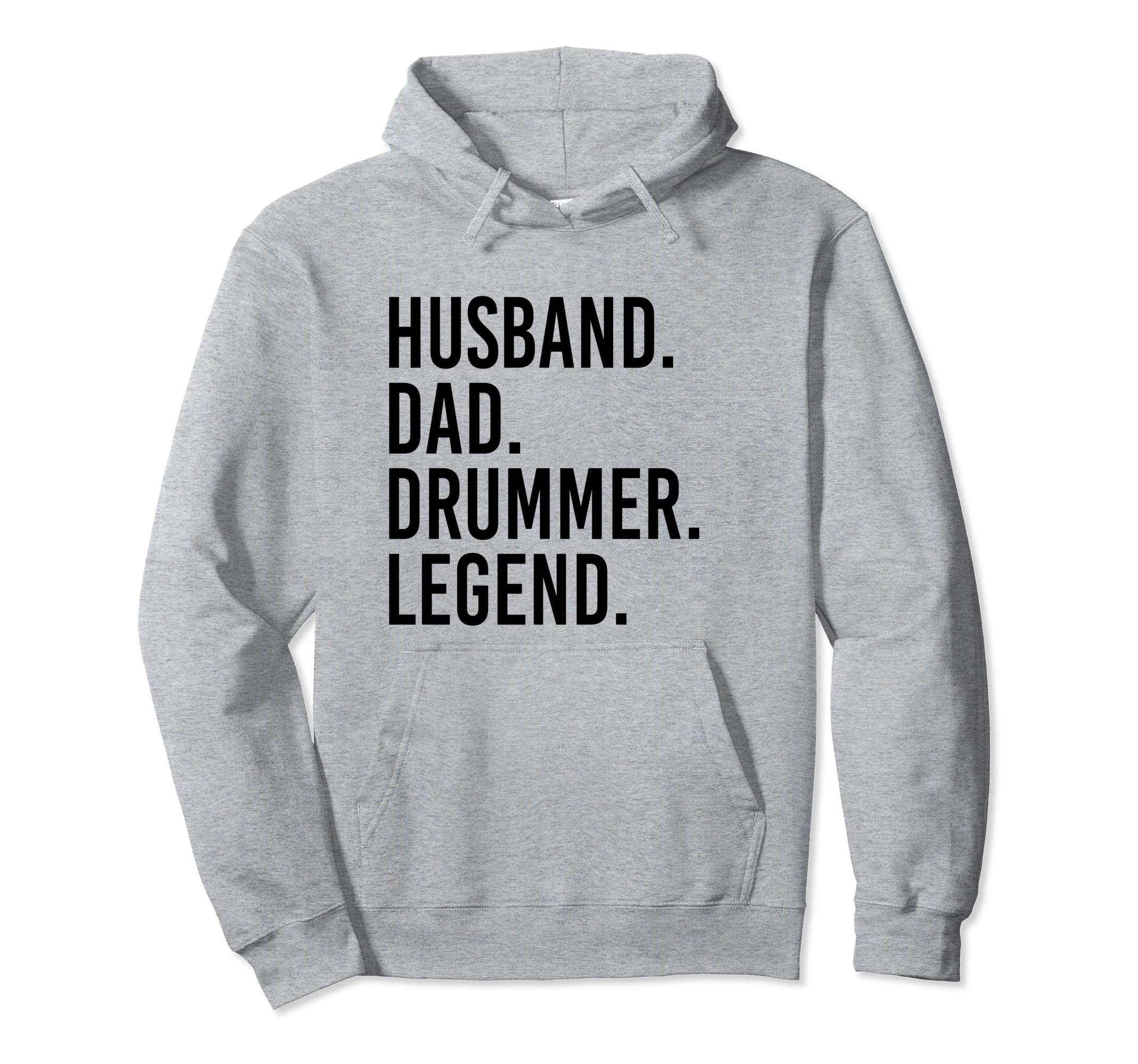 Husband Dad Drummer Legend Drum Dad Hoodie - Custom Art Print Unisex - T-Shirt, Sweatshirt, Hoodie