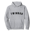 Twin Dad Expecting Twins Announcement Hoodie - Unique Graphic Unisex - T-Shirt, Sweatshirt, Hoodie