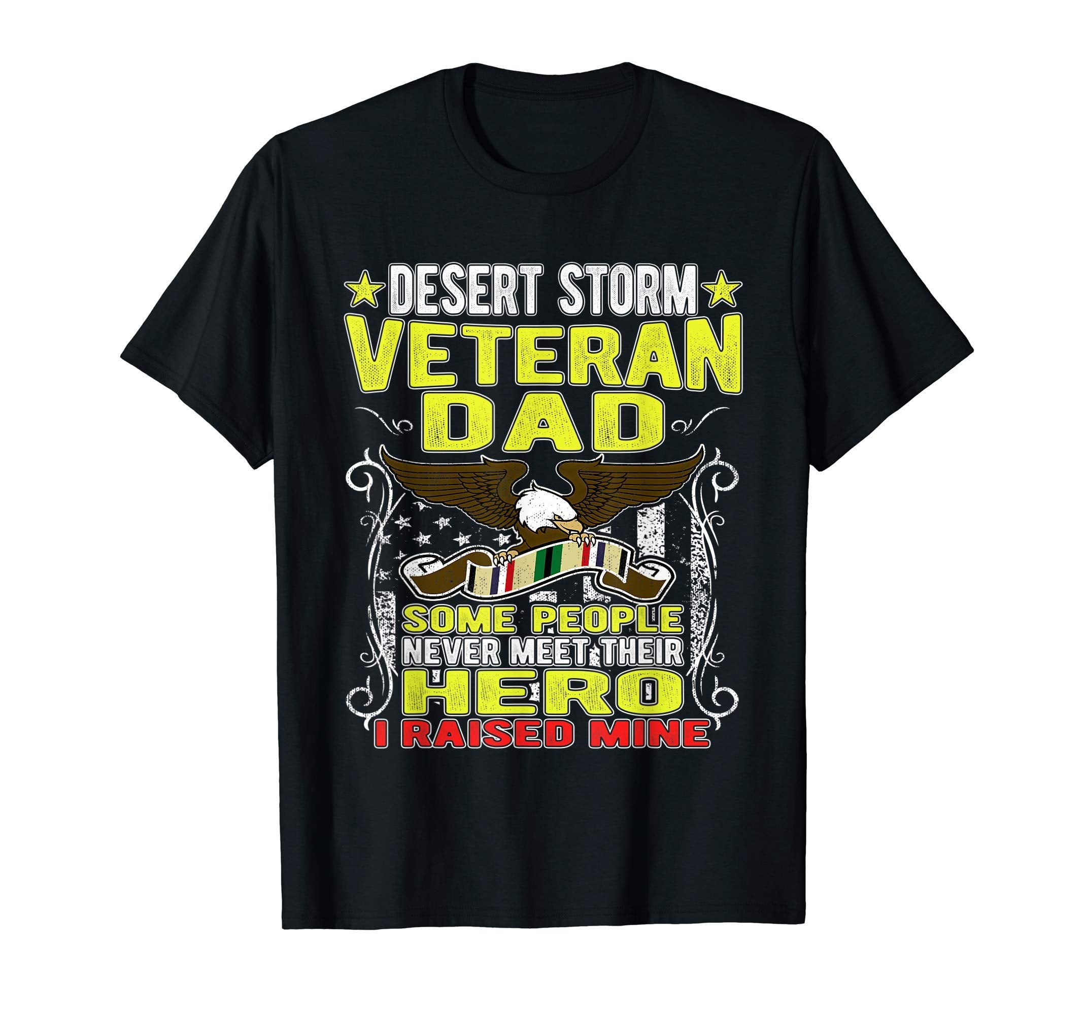 Mens Some Never Meet Their Hero Desert T-Shirt - Fun Novelty Design Unisex - T-Shirt, Sweatshirt, Hoodie