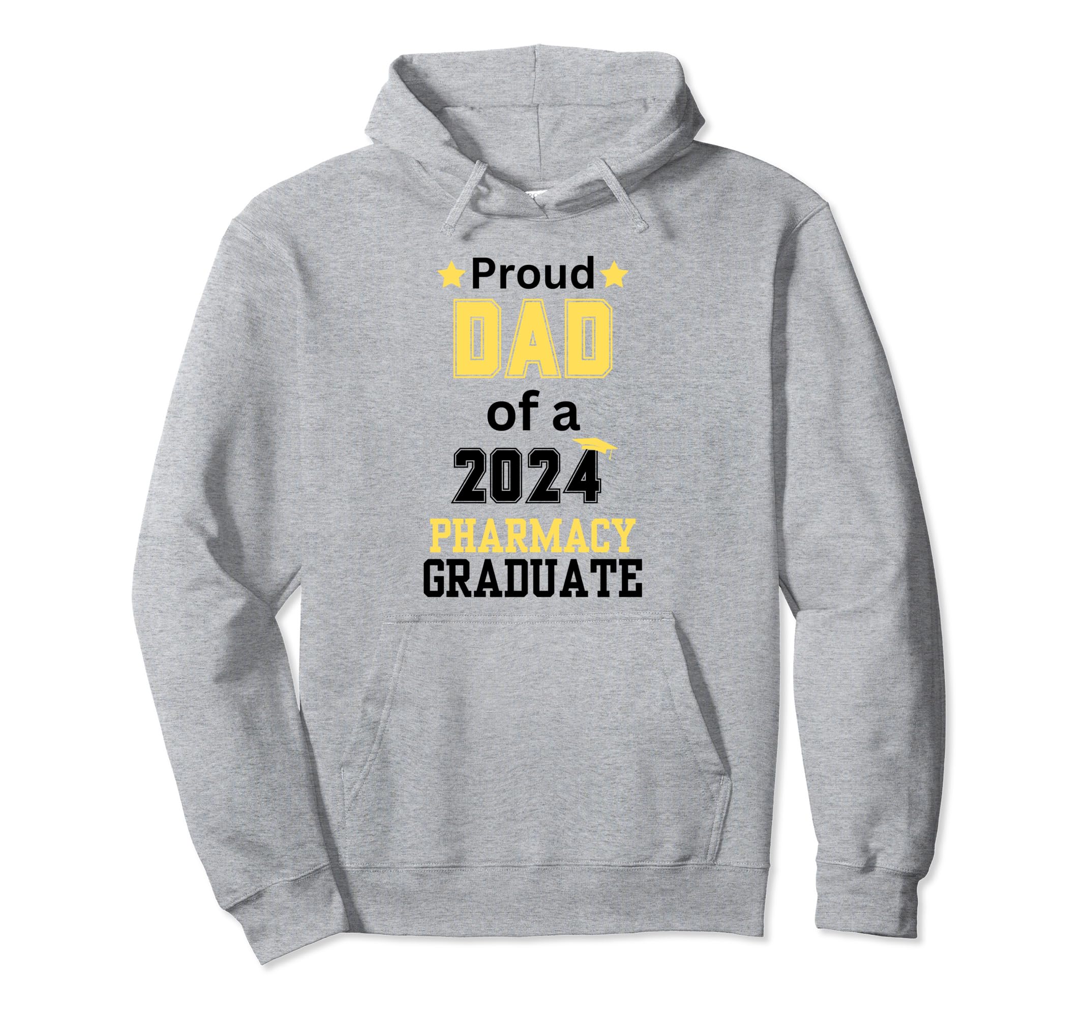 Proud Dad Class 2024 Pharmacy Graduate Hoodie - Graphic Print for Adults - T-Shirt, Sweatshirt, Hoodie