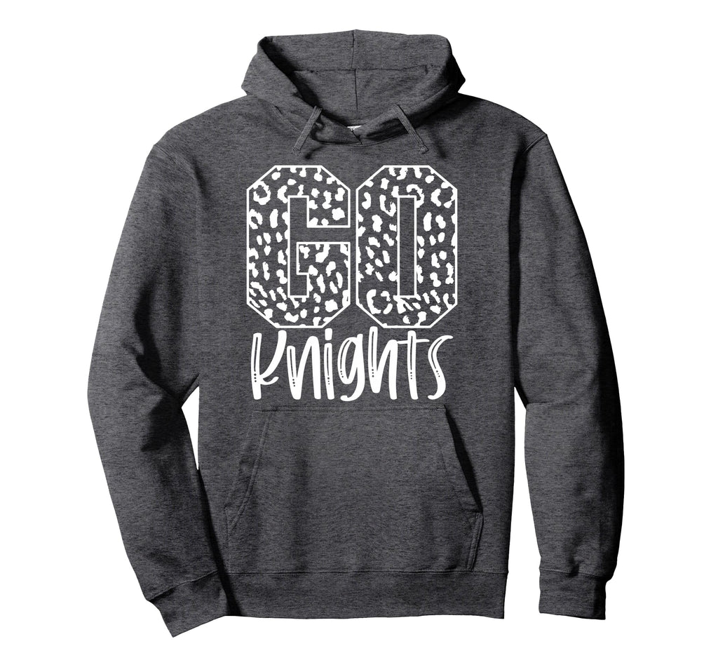 Knights Team Mascot School Spirit Game Hoodie - Fun Novelty Design Unisex - T-Shirt, Sweatshirt, Hoodie