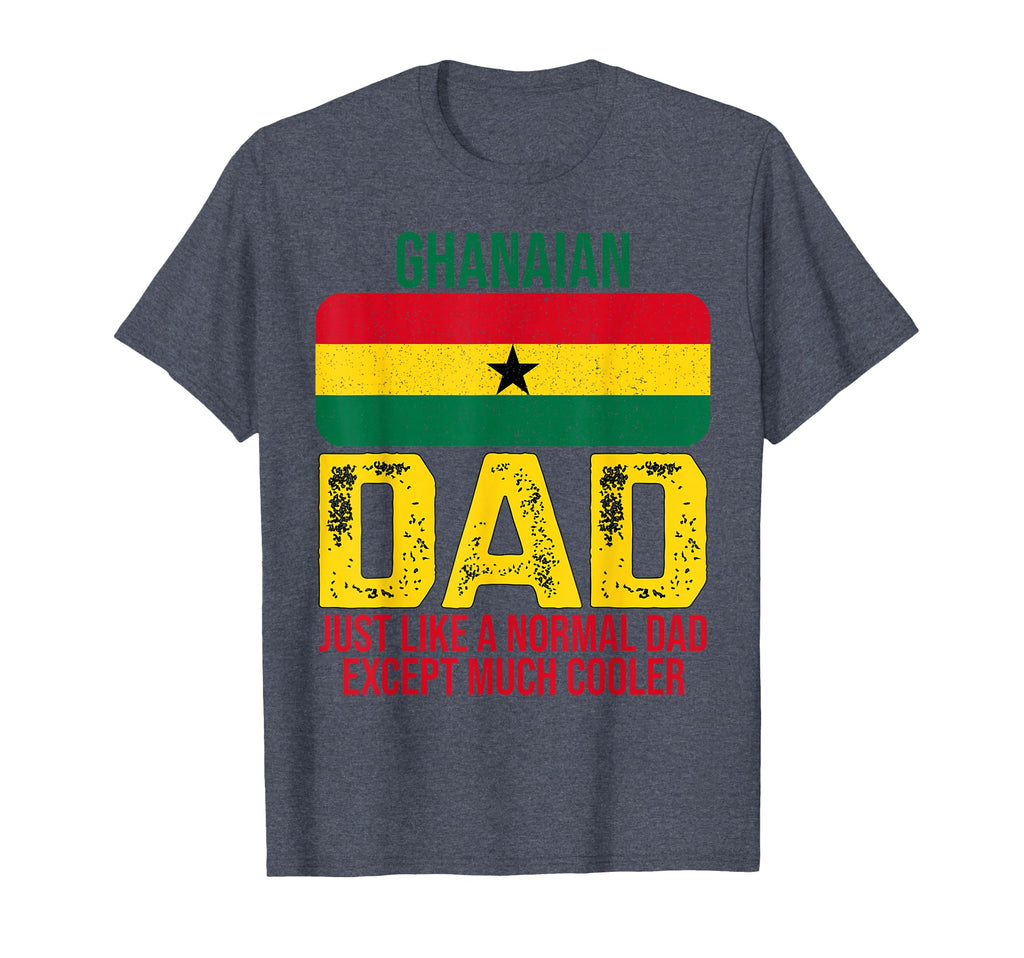 Ghanaian Dad Ghana Flag Fathers Day T-Shirt - Unique Graphic for Adults - T-Shirt, Sweatshirt, Hoodie