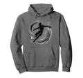 Powerful Soccer Kick And Teen Fans Hoodie - Casual Everyday Wear Men Women - T-Shirt, Sweatshirt, Hoodie