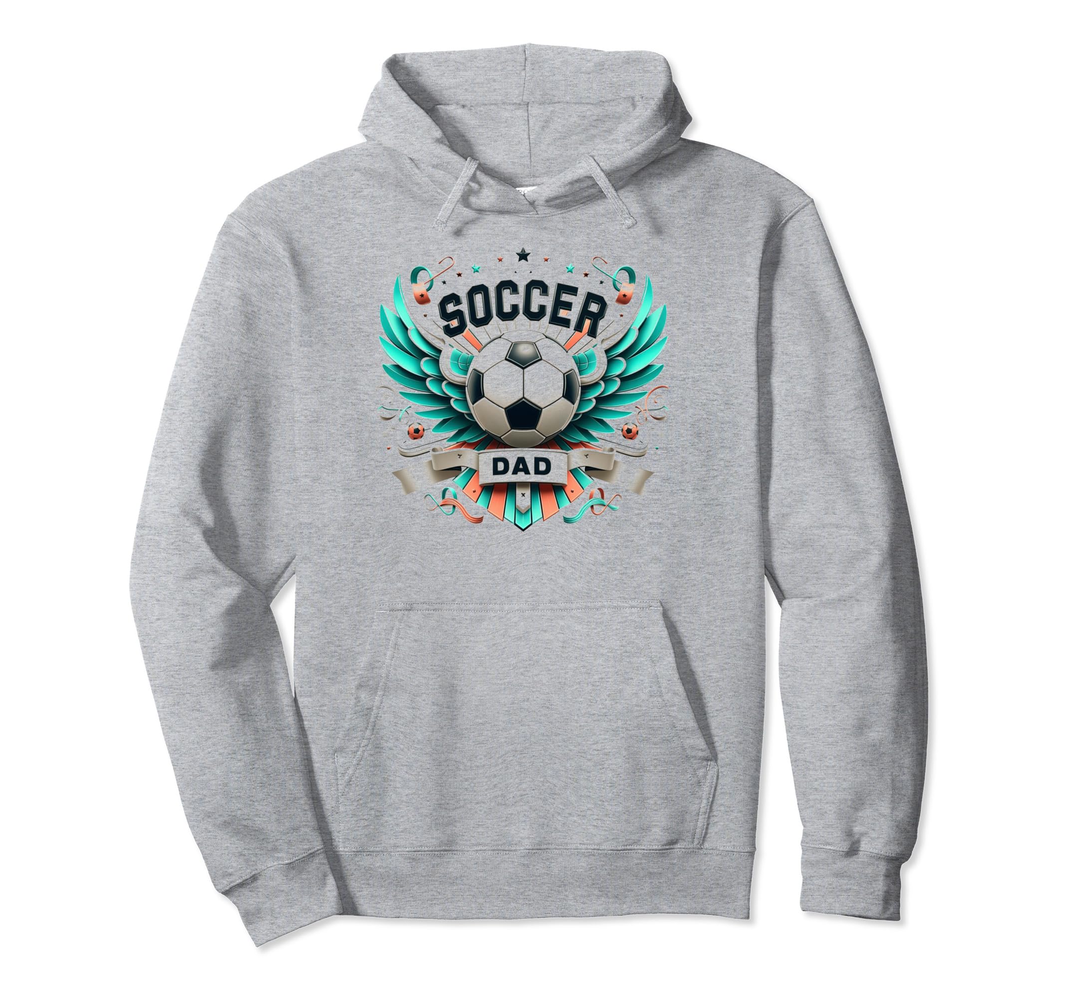 Soccer Dad Family Matching Dad Fathers Hoodie - Novelty Apparel Men Women - T-Shirt, Sweatshirt, Hoodie