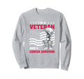 Veteran And Cancer Survivor Sweatshirt - Custom Art Print Men Women - T-Shirt, Sweatshirt, Hoodie