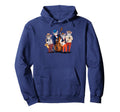 Cat Lover Cat Music Band Cats Hoodie - Aesthetic Graphic for Adults - T-Shirt, Sweatshirt, Hoodie