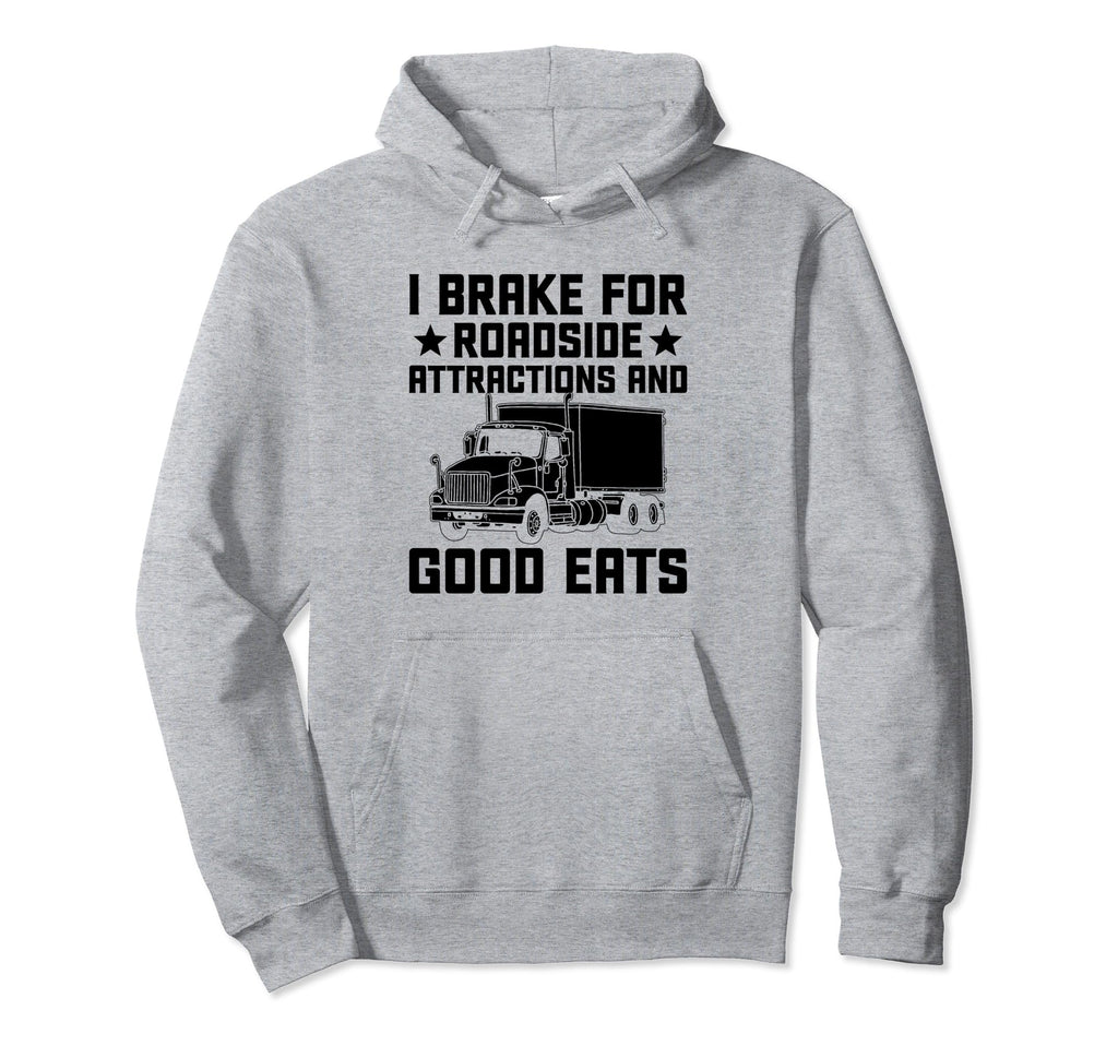 Trucker Driving Dad Trucker Father Truck Hoodie - Graphic Print for Adults - T-Shirt, Sweatshirt, Hoodie