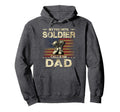 My Favorite Solider Calls Me Dad Proud Hoodie - Novelty Apparel Unisex - T-Shirt, Sweatshirt, Hoodie