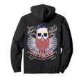 Respect Beard Barber Hair Salon Funny Hoodie - Novelty Apparel Men Women - T-Shirt, Sweatshirt, Hoodie