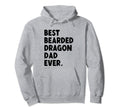 Best Bearded Dragon Dad Ever Reptile Hoodie - Casual Everyday Wear Unisex - T-Shirt, Sweatshirt, Hoodie