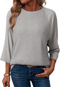 Womens Tops Spring Summer 3/4 Length Sleeve Fashion - Adult & Kids T-Shirts, Sweatshirts & Hoodies apparel design preview 1