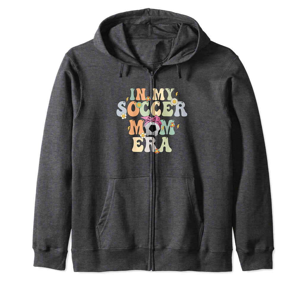 Groovy My Soccer Mom Era Sweatshirt - Unique Graphic for Adults - T-Shirt, Sweatshirt, Hoodie